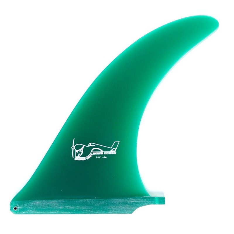 True Ames | 8" Greenough 4A Single Fin Green