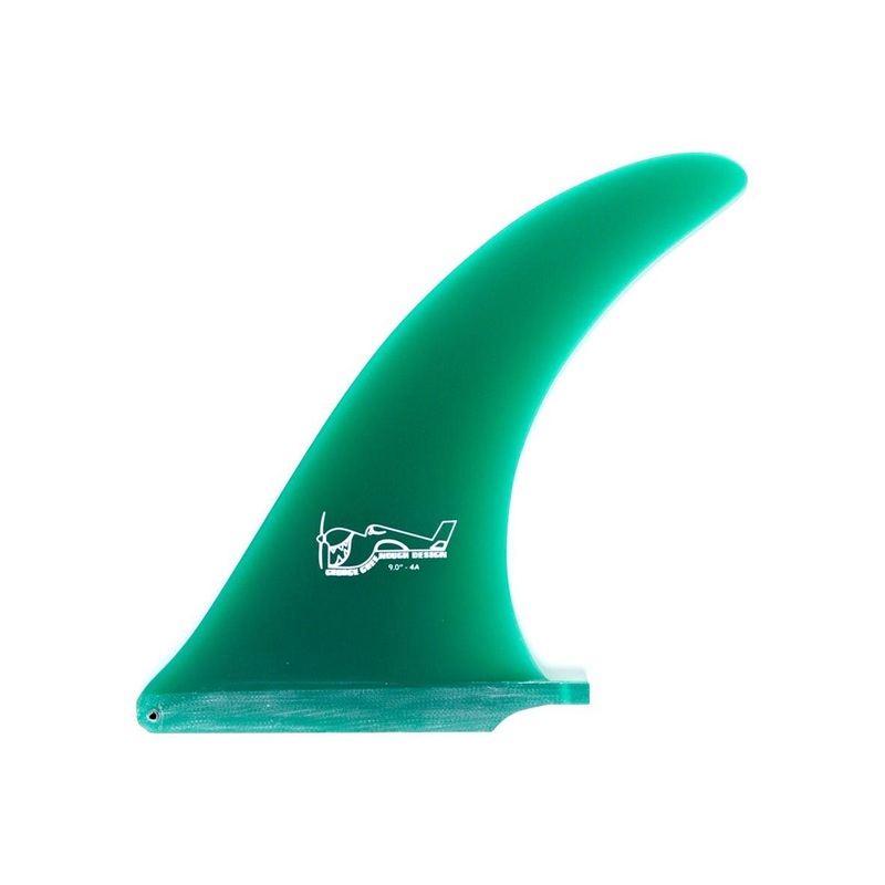 True Ames | 9 Greenough 4A Single Fin Green