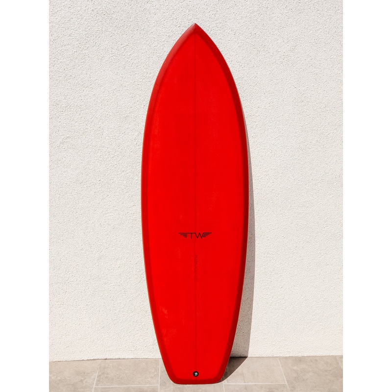 Tyler Warren | Tri Keel 56 Ruby Red Surfboard