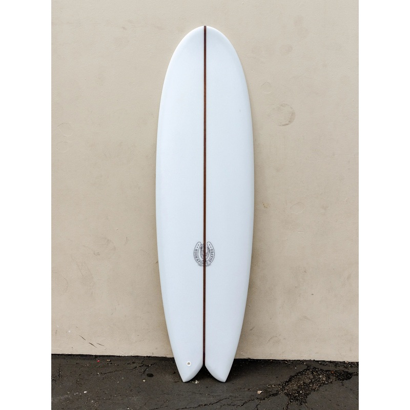6'8" Thick Twin Fish Surfboard
