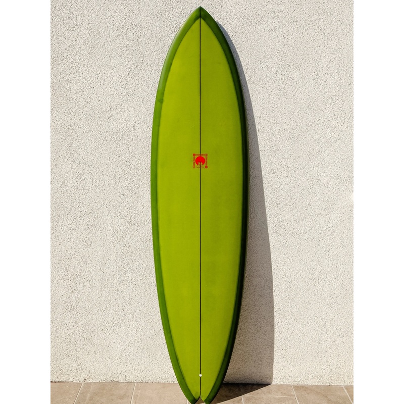 70 New Speedway Boogie Swallow Moss Surfboard