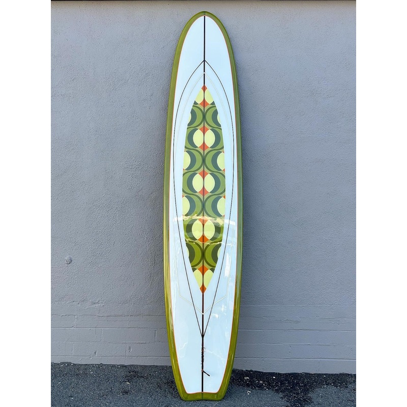9'4" High Roller in Avocado Green Longboard
