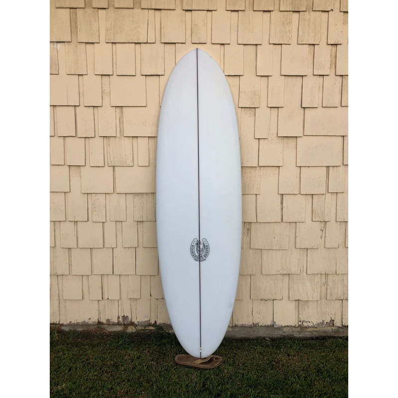 Kookapinto Shapes | 6'3" Thin Twin Clear FCS Surfboard