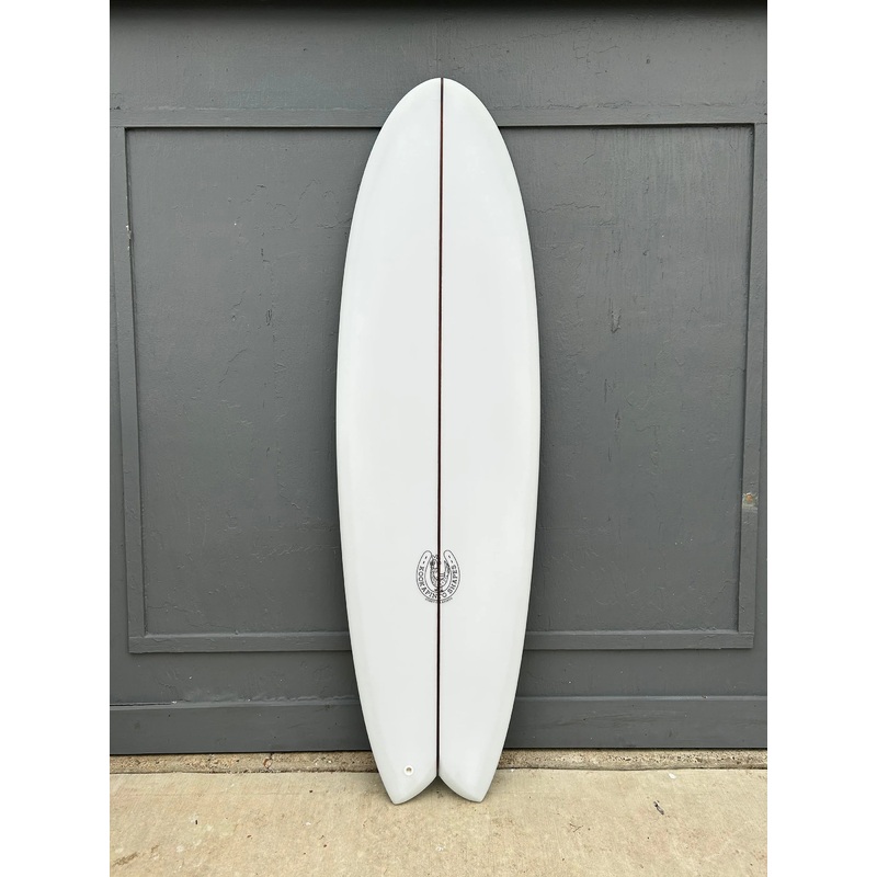 Kookapinto Shapes | 6'5" Thick Twin Fish Surfboard