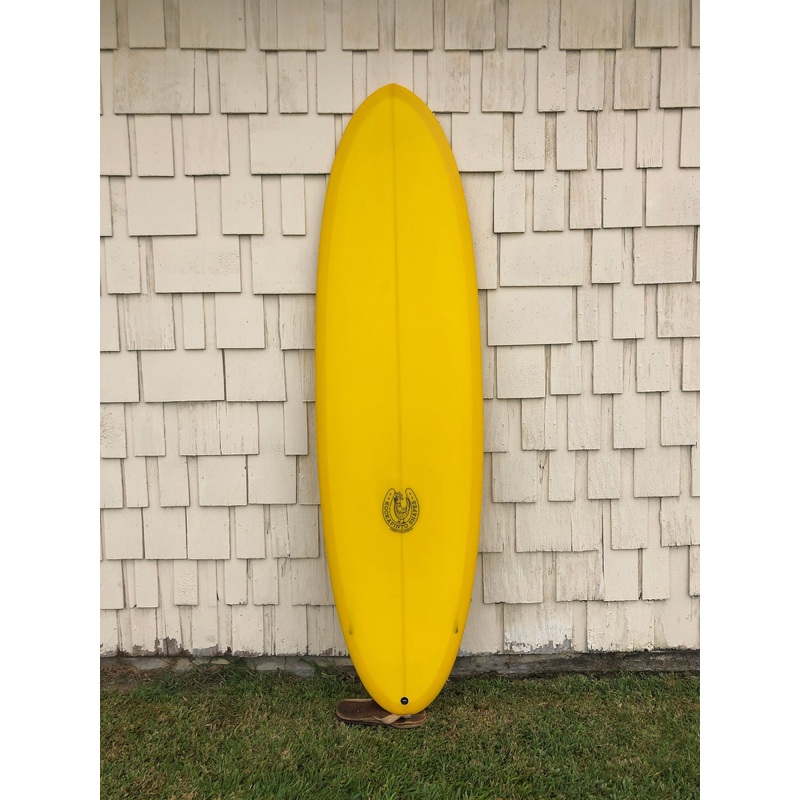Kookapinto Shapes | 6'8" Thin Twin Mango Tint Surfboard