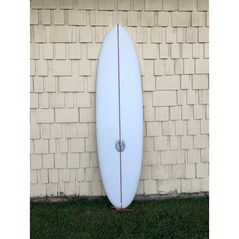 Kookapinto Shapes | 7'0" Thin Twin Warm Airbrush Fade Surfboard