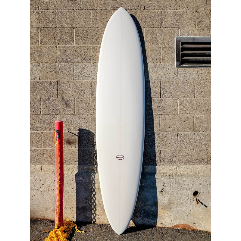 Mangiagli Surfboards | 8'6" M4 Mid Pin Grey Surfboard