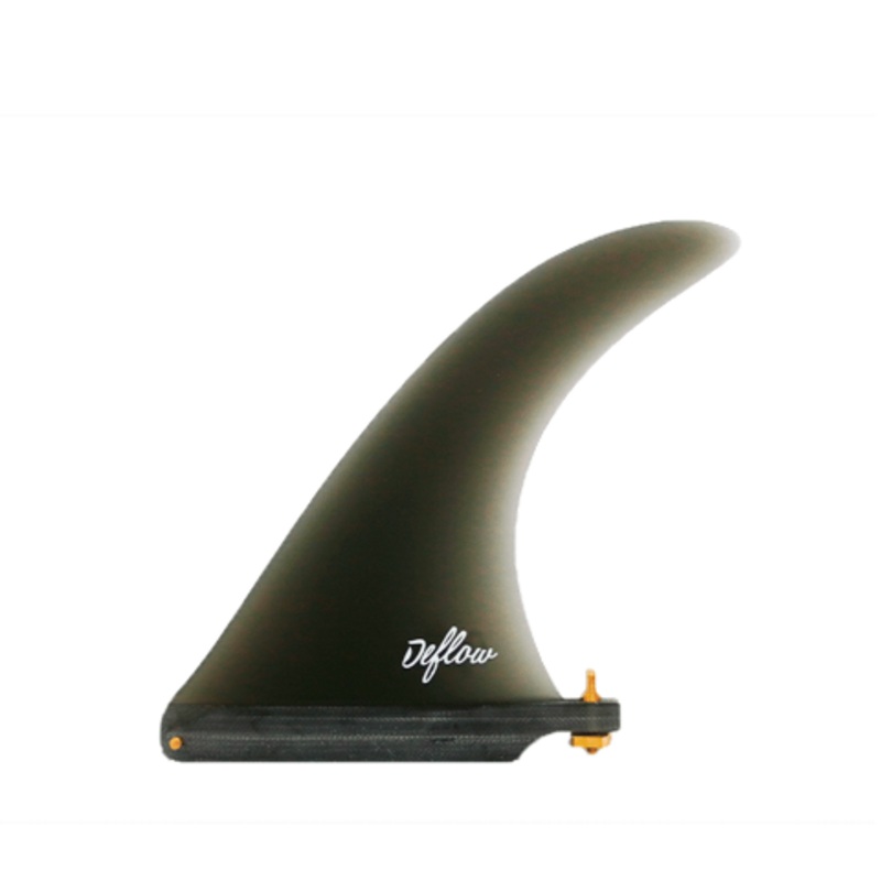 Mini Cream 7.5" Grey Single Fin