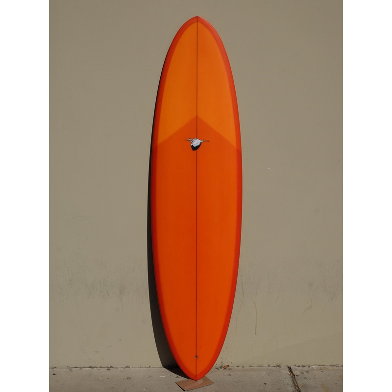 WESTON Surfboards // 7'0" B.Egg // Burnt Orange Surfboard