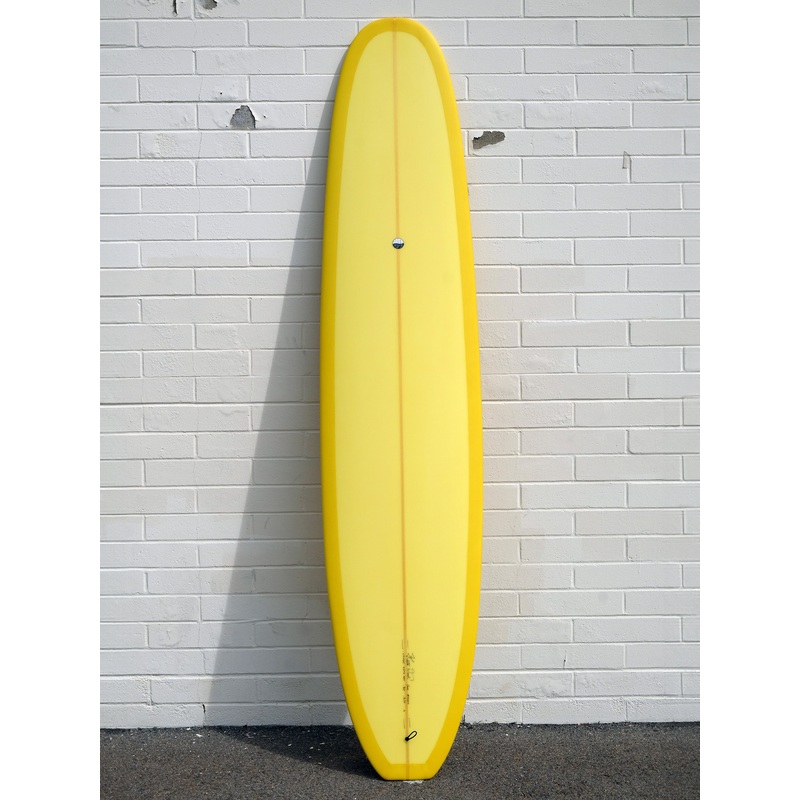 Woodin Surfboards | 9'0" Led Sled Mellow Yellow Longboard