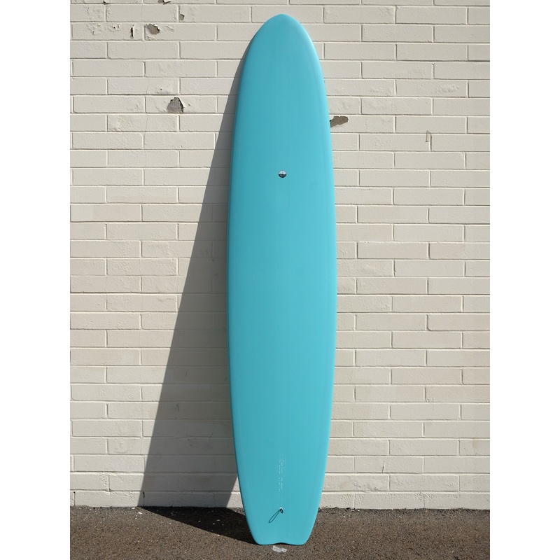 Woodin Surfboards | 9'5" High Roller Blue Longboard