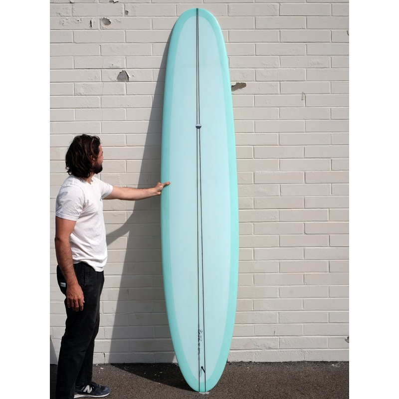 Woodin Surfboards | 9'6" Purple Haze Sea Foam Longboard