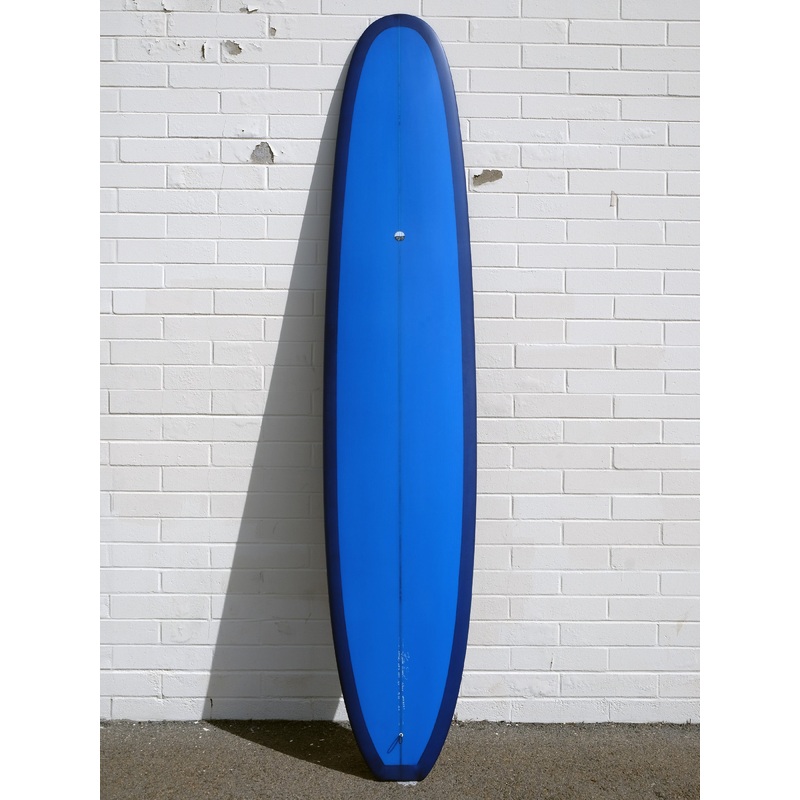 Woodin Surfboards | 9'8" Led Sled Blue Longboard