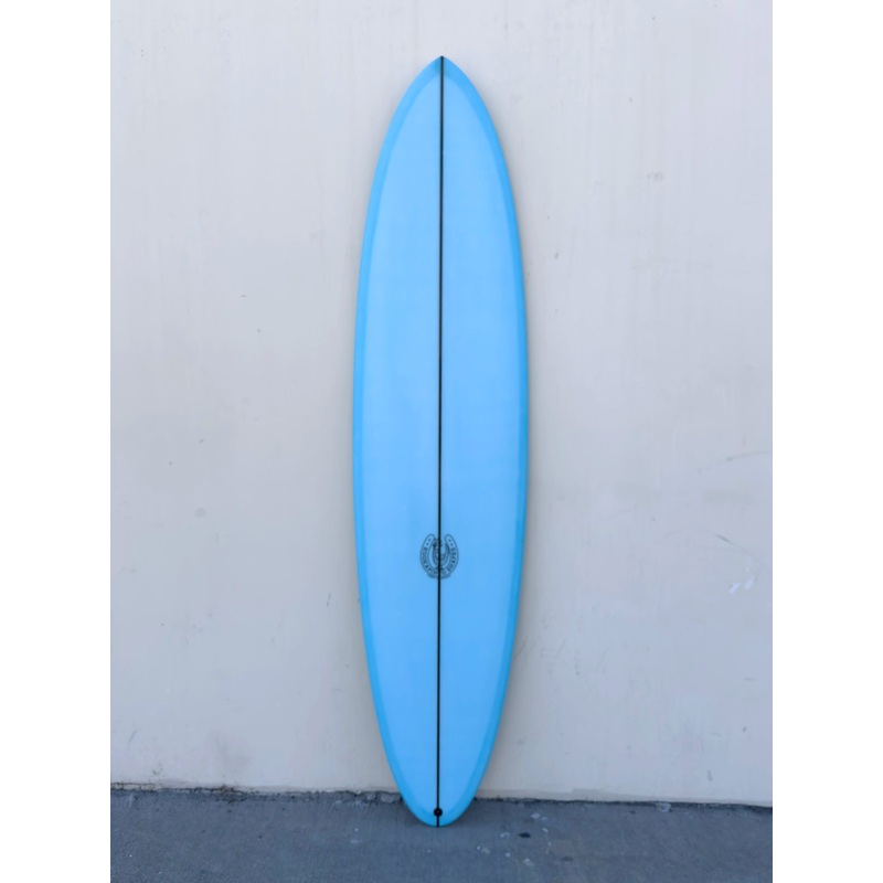 7'8" Thin Twin Blue Tint Surfboard