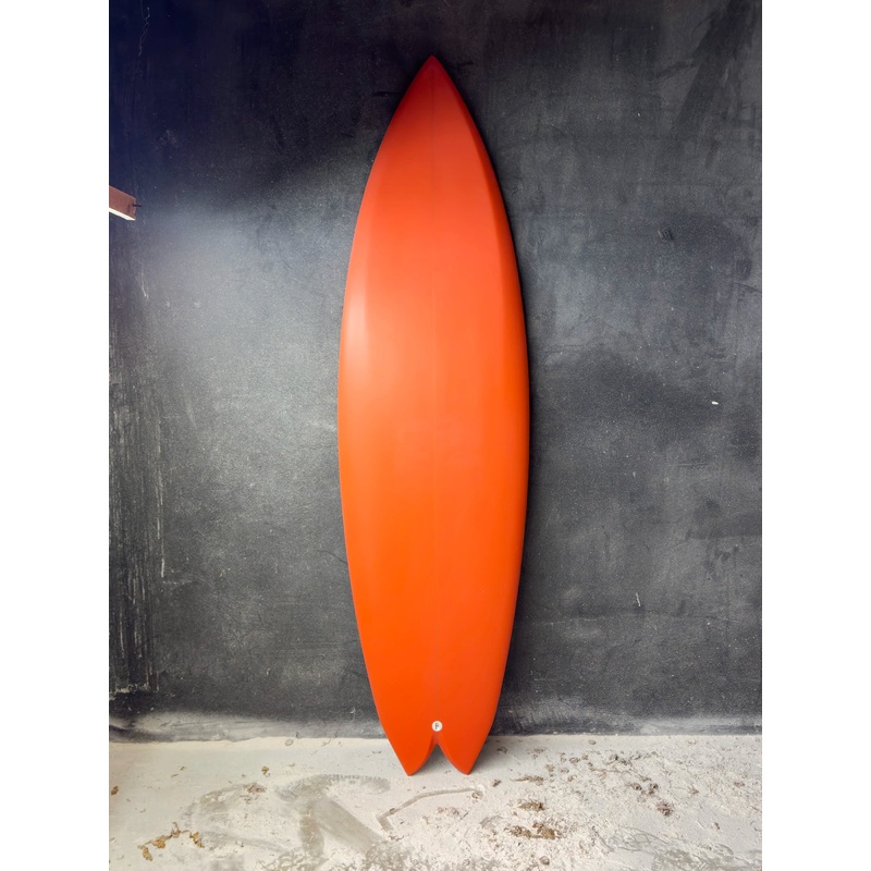 AH Vessels | 5'10 Twin Red Surfboard