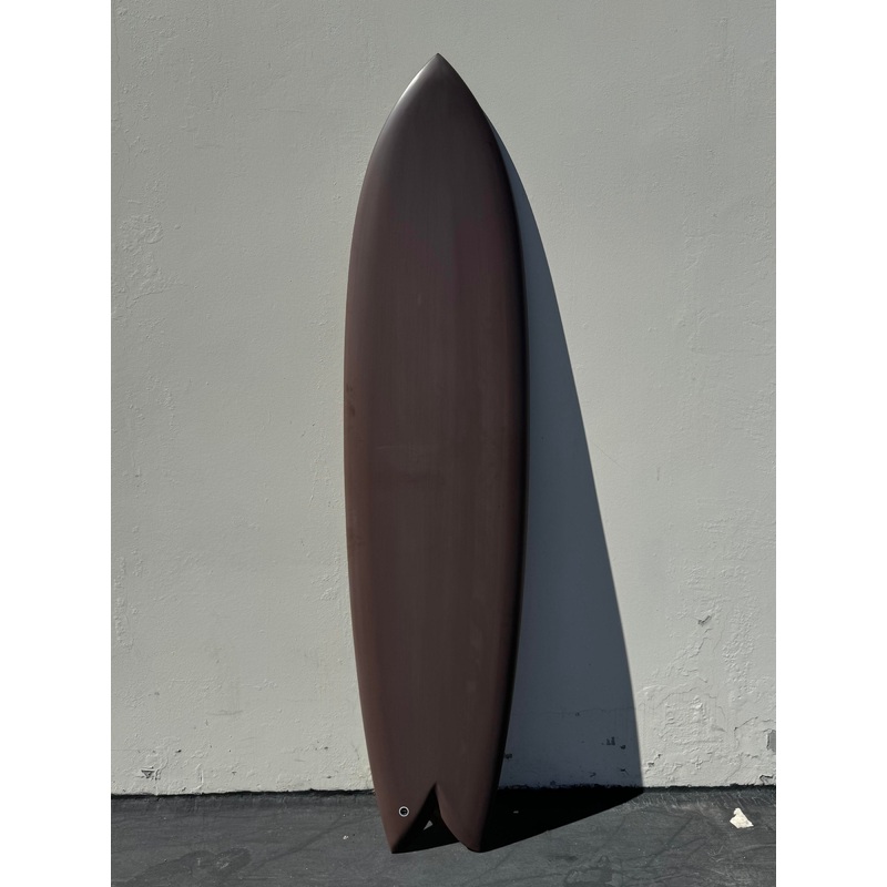 Deepest Reaches | 76" Mega Fish Brown Surfboard
