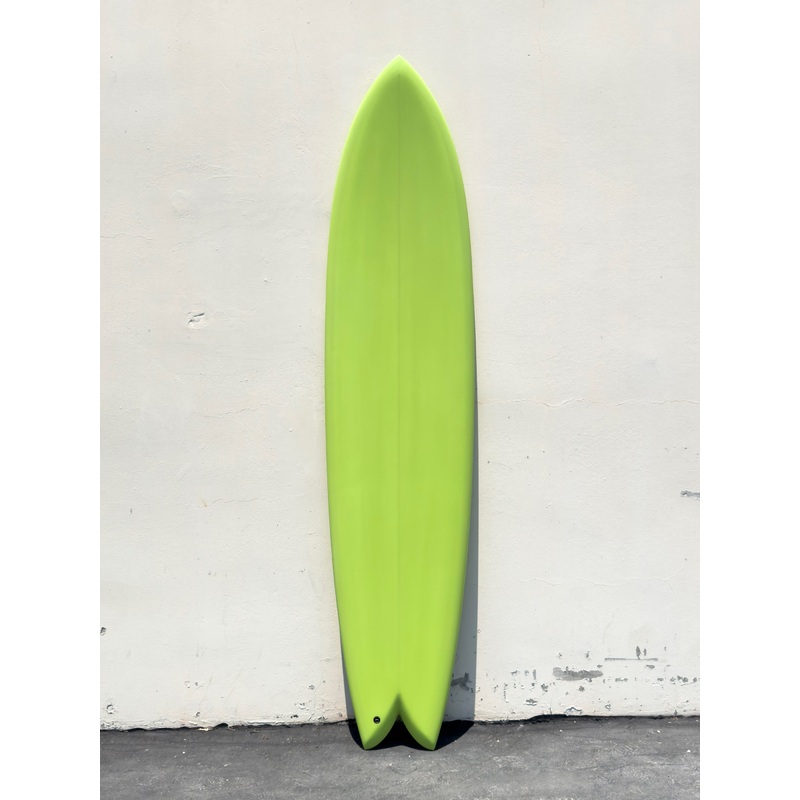 Deepest Reaches | 86 Mega Fish Lime Surfboard