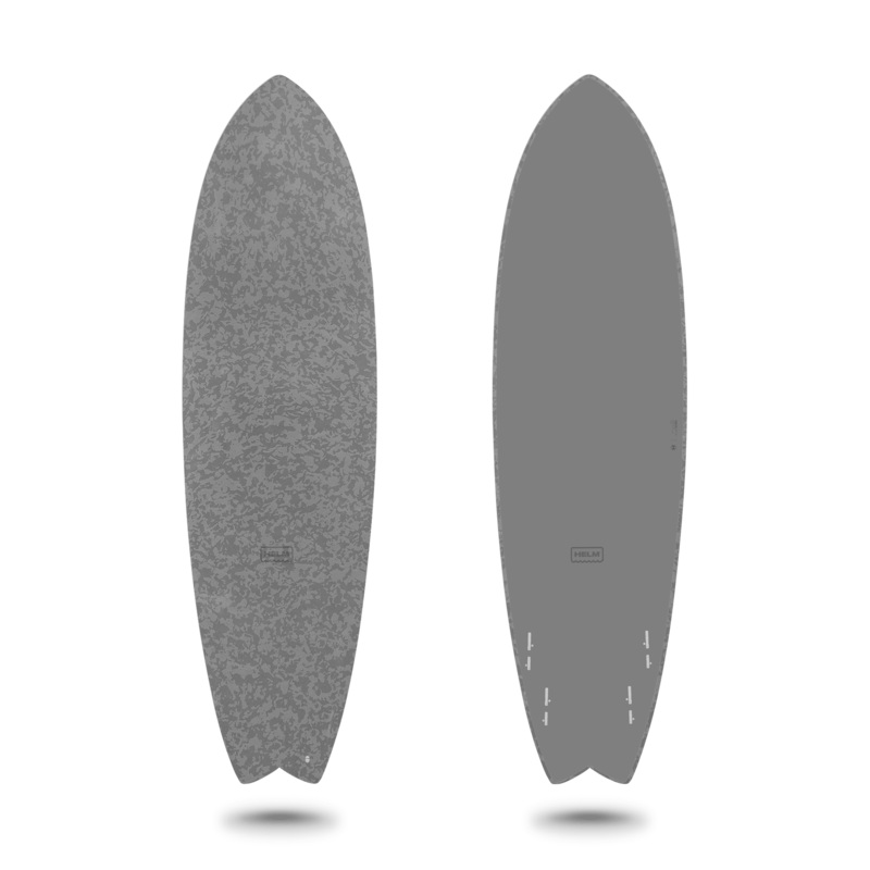 OPENER FISH - CAMO SOFT TOP SURFBOARD