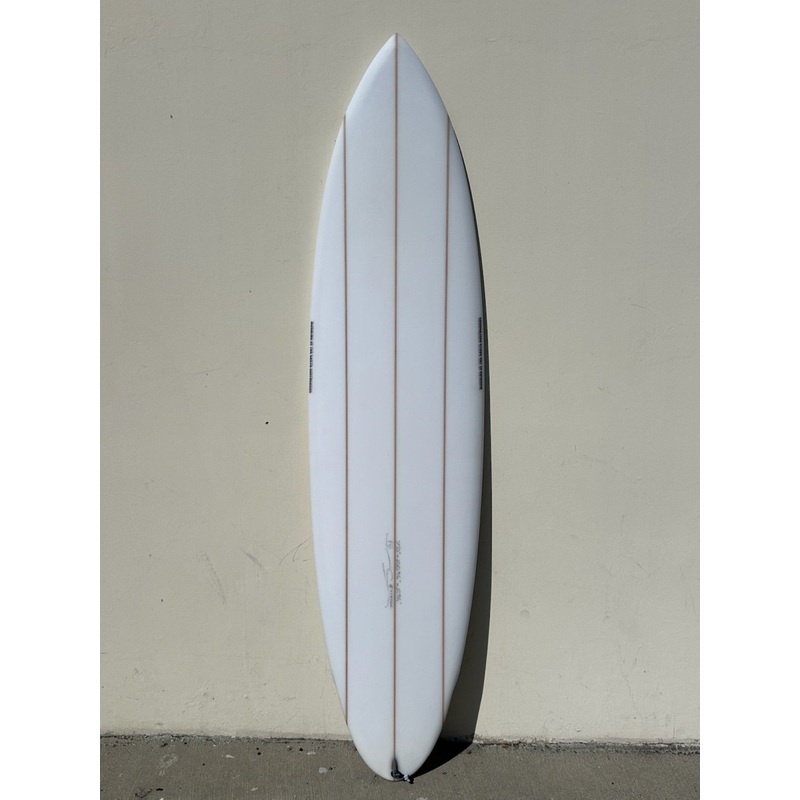 Simon Jones Designs | 70" Fiji Triple Stringer Clear Surfboard