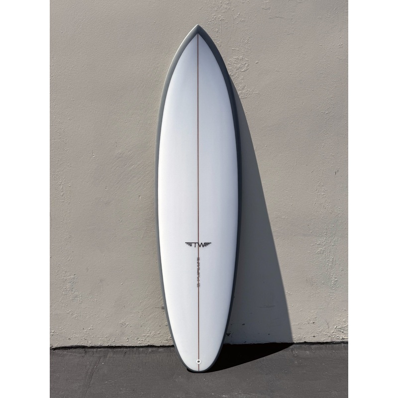 Tyler Warren | 66" Twin Pin Stone Surfboard
