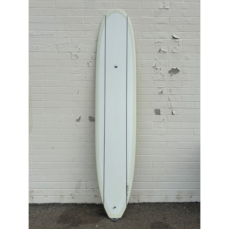 Woodin Surfboards | 96 One Love in Light Cream Longboard