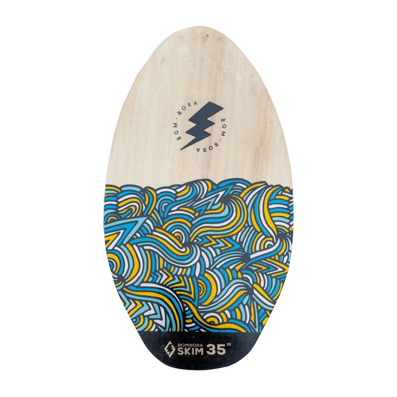 BOM BORA - WOODEN SKIMBOARD 35"