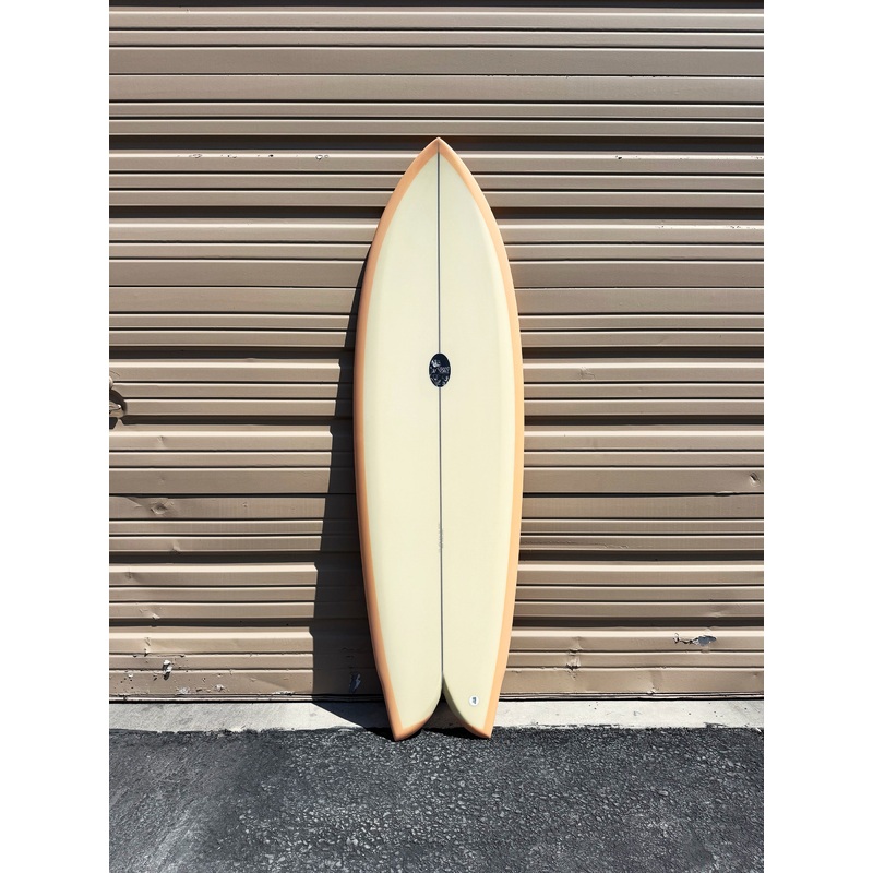Grant Noble | 56" Betta Fish Orange Surfboard