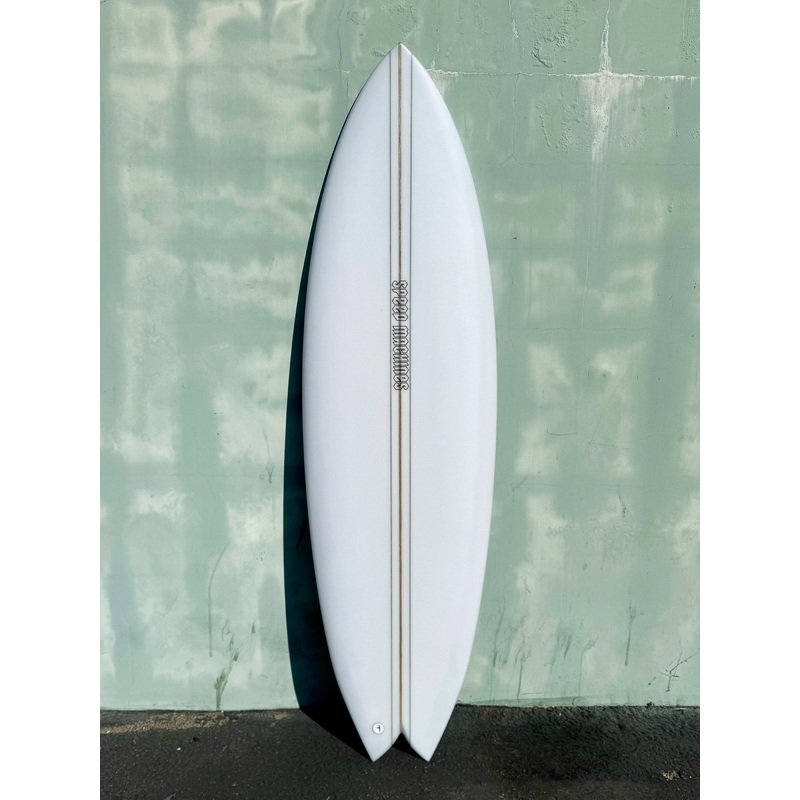 Nuevo Camino | 59" Talladega Twin Clear Surfboard
