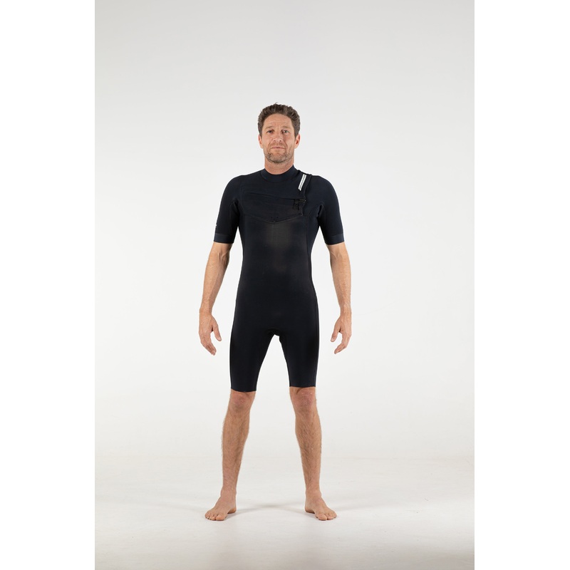 PREMIUM MENS 2/2 CHEST ZIP SHORT SLEEVE SPRING SUIT