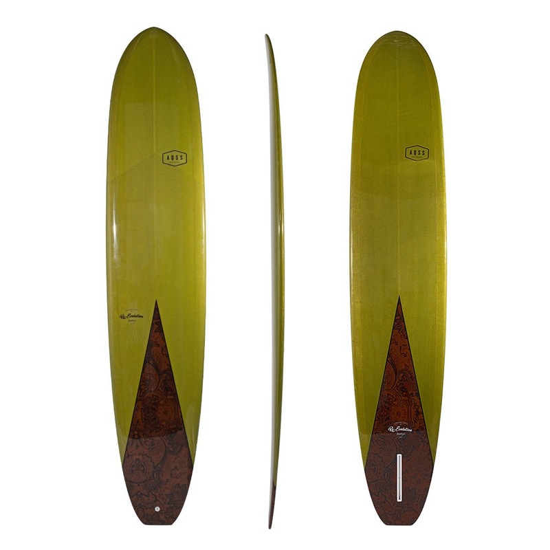 Re-evolution by Beau Young Longboard - Olive