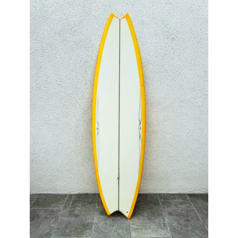 Ryan Burch | 5'7" Pickle Twin Regular Abstract Surfboard (USED)