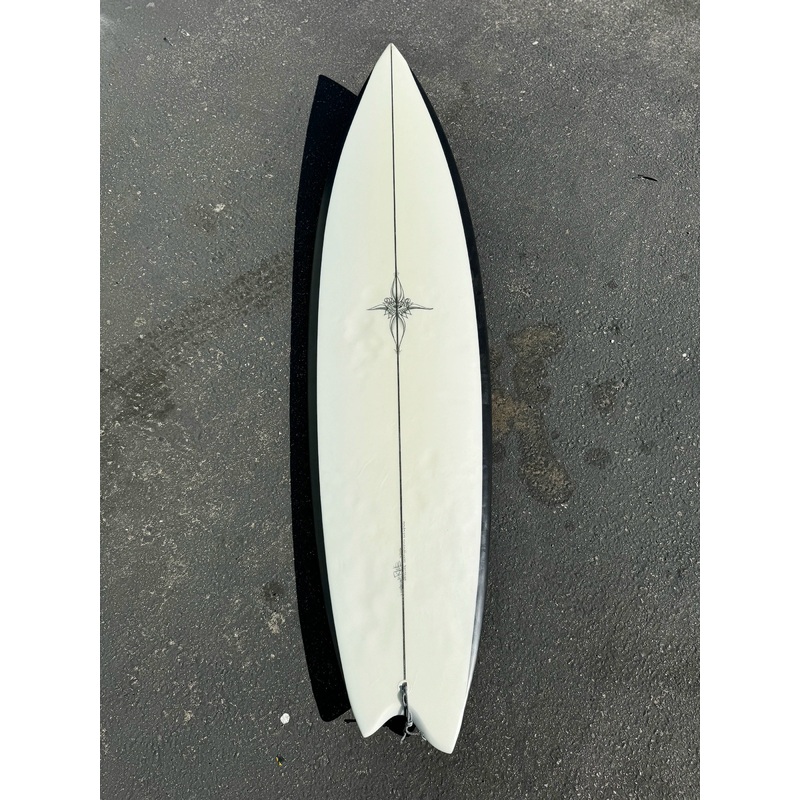 Ryan Burch | 6'3" Original Asym Clear Surfboard (USED)