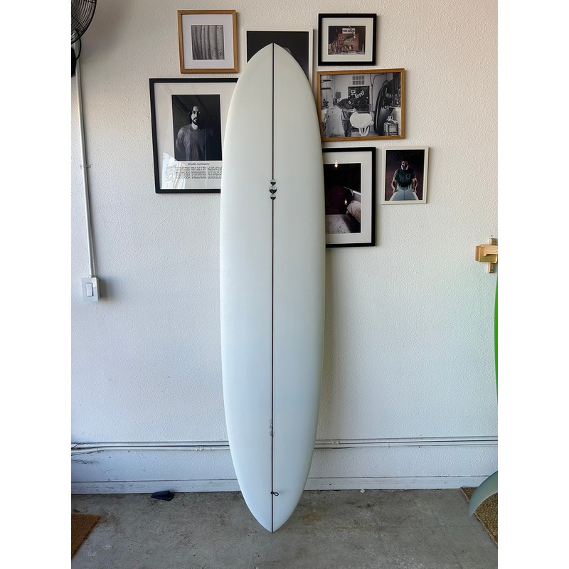 Woodin Surfboards | 76 Katana in Acid Blob Surfboard