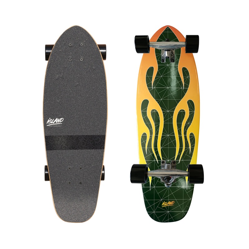 28" CRUISER SKATEBOARD - FLAME