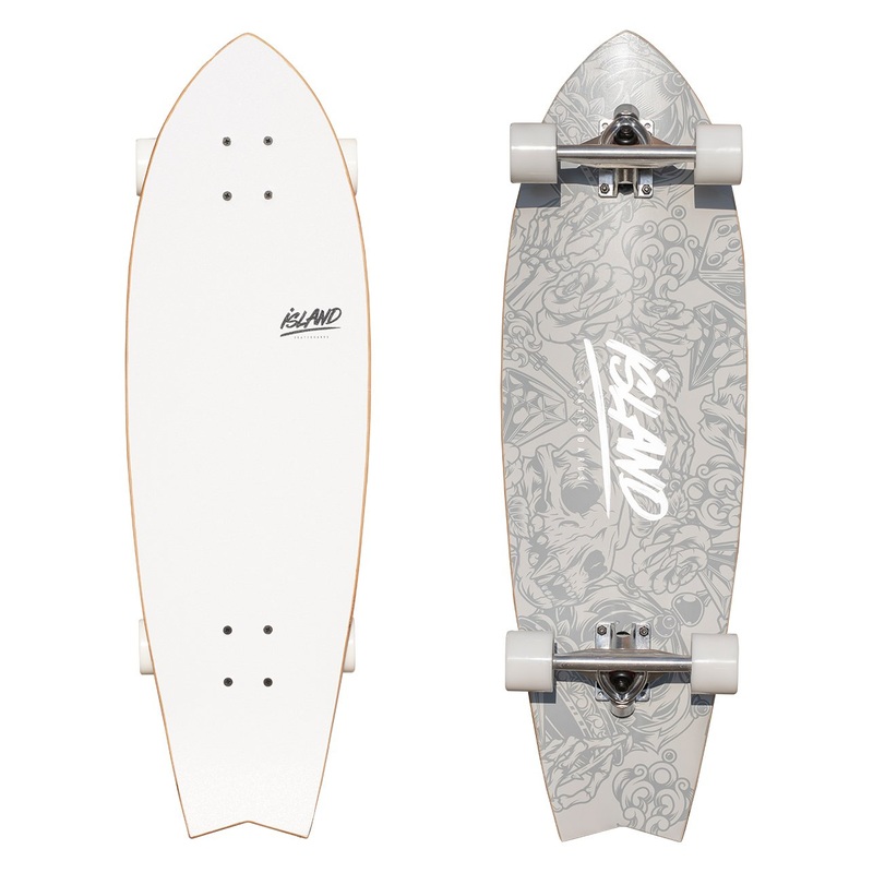 32" FISH TAIL CRUISER - WHITE