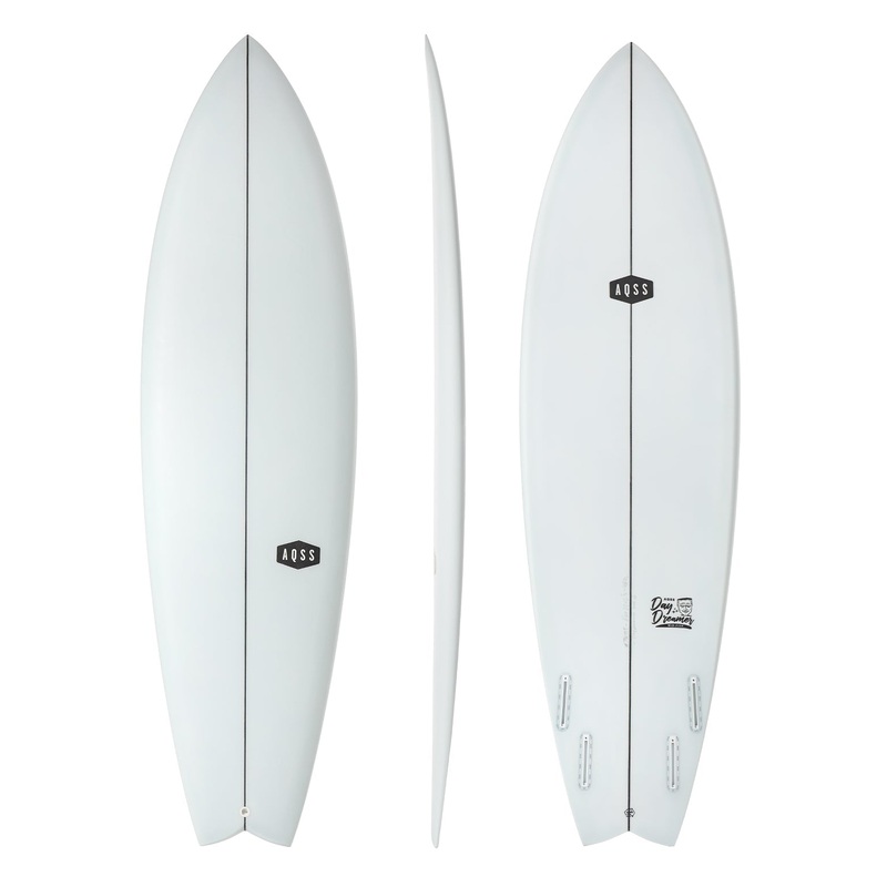 AQSS Day Dreamer Mid Fish - Clear White