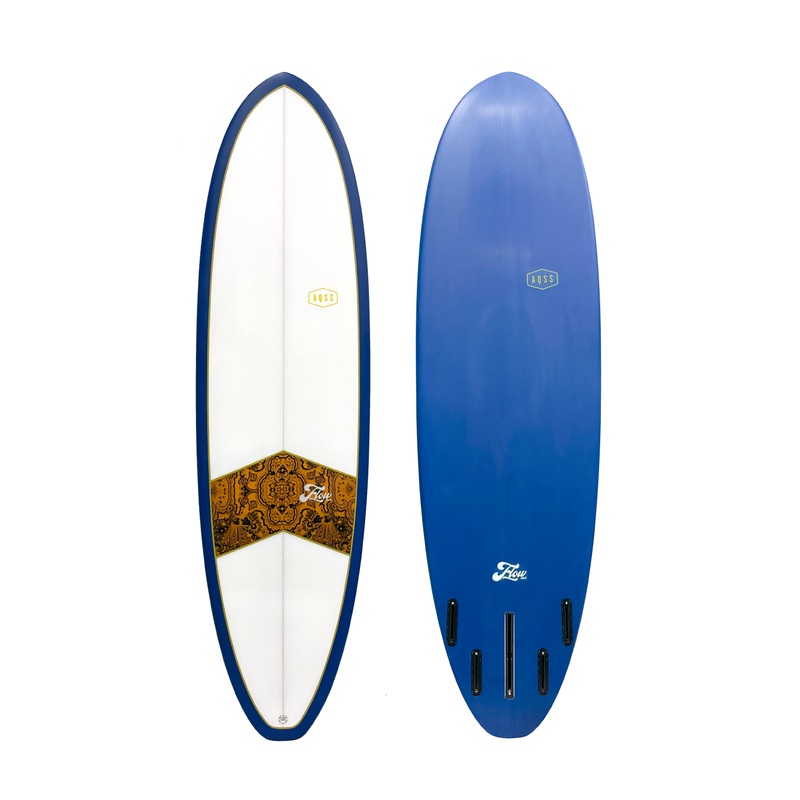 AQSS Flow MK2 Midlength - Blue/Paisley