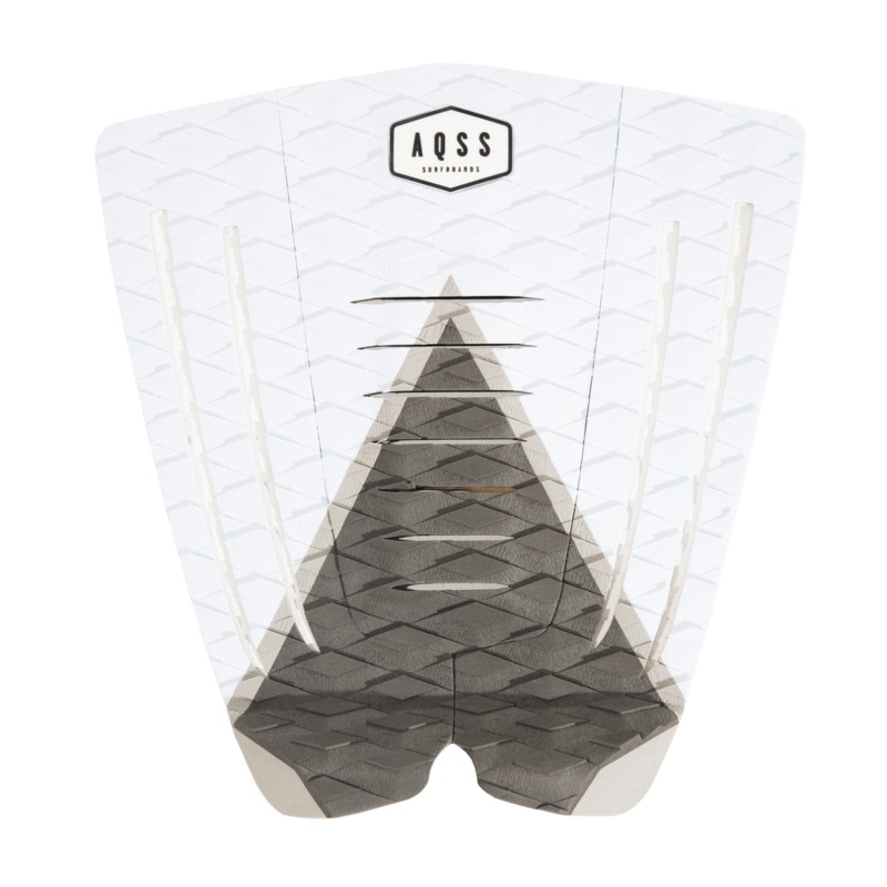 AQSS - WHITE/GREY TRIANGLE 3 PIECE TRACTION PAD