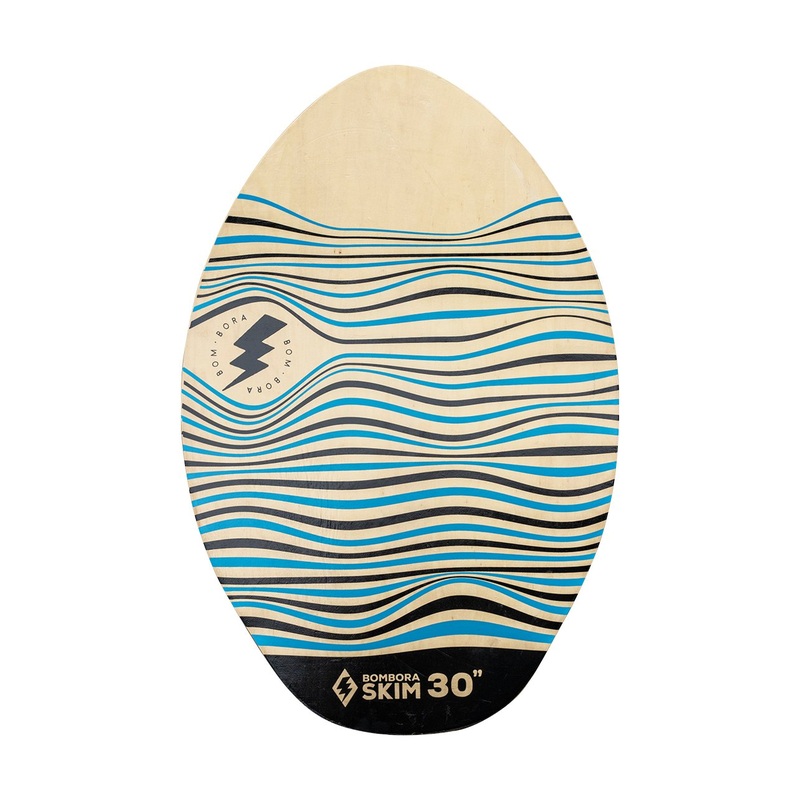 BOM BORA - WOODEN SKIMBOARD 30"