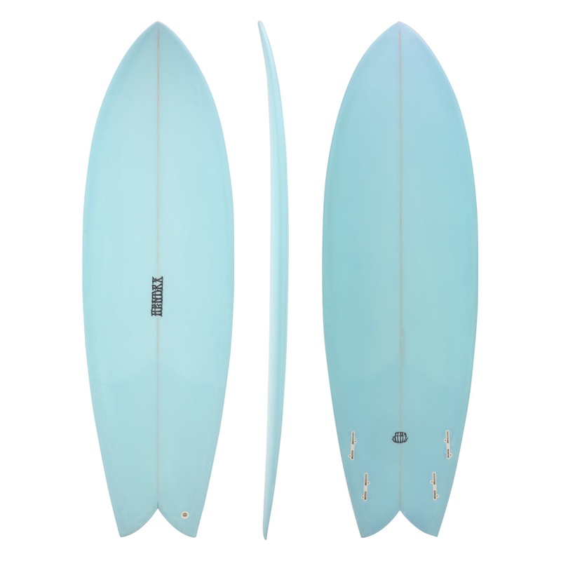 Jimz Hendrx Retro Fish - Arctic Blue