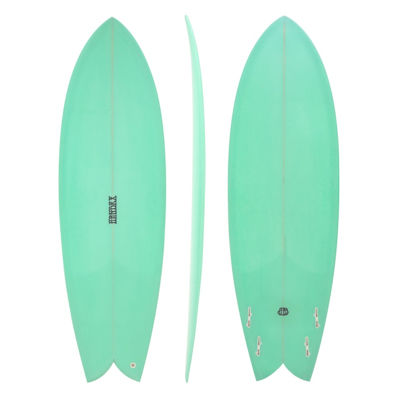 Jimz Hendrx Retro Fish - Pastel Green