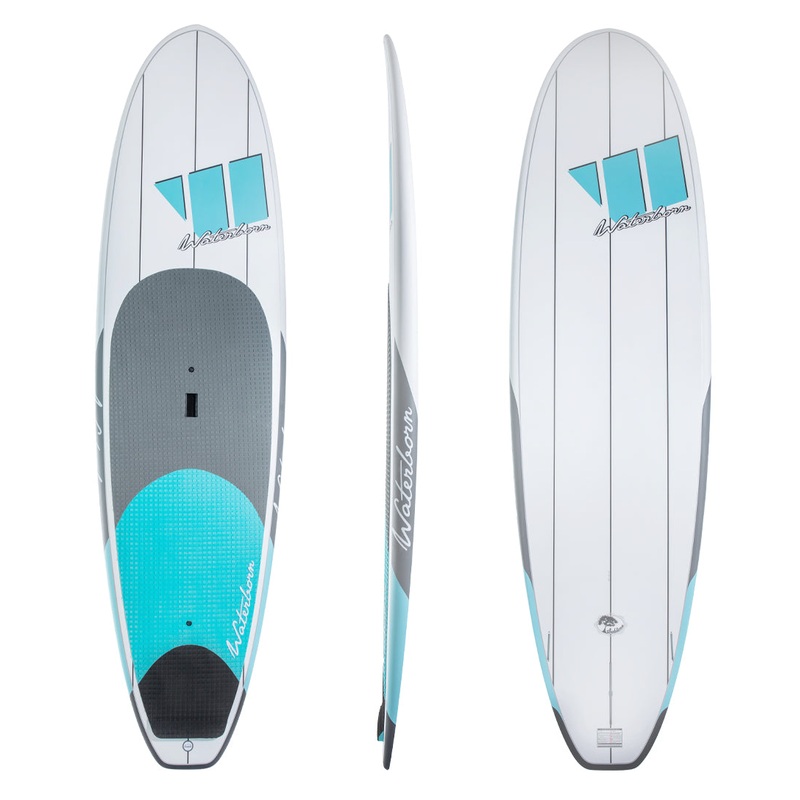 Sublime Stand Up Paddleboard - White/Blue 10'6