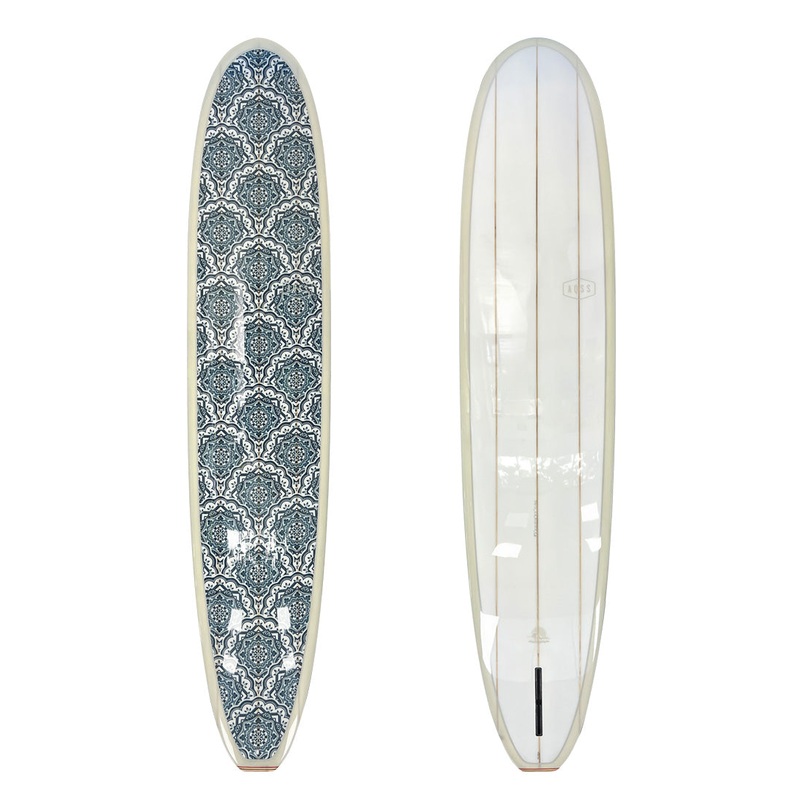 Vintage Log Longboard - Navy