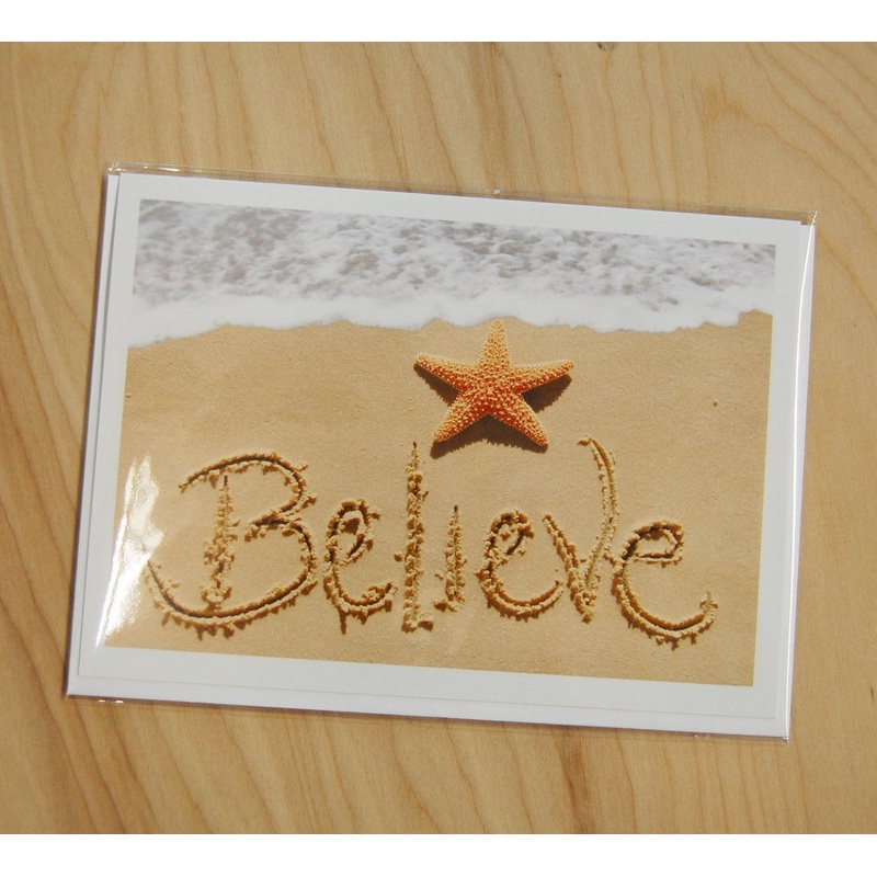 Sale Sand Cards : Believe
