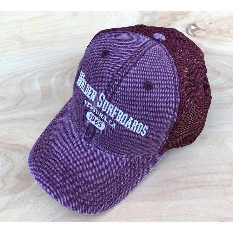 Sale Varsity twill hat: burgundy