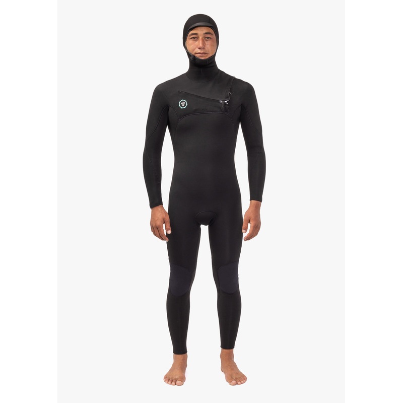 7 Seas 5-4-3 Full Hooded Chest Zip Wetsuit