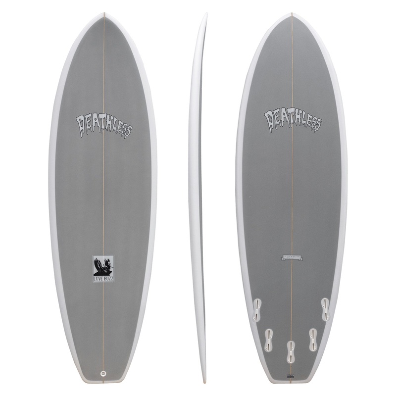 DEATHLESS 'LOVE BUZZ' PU SHORTBOARD