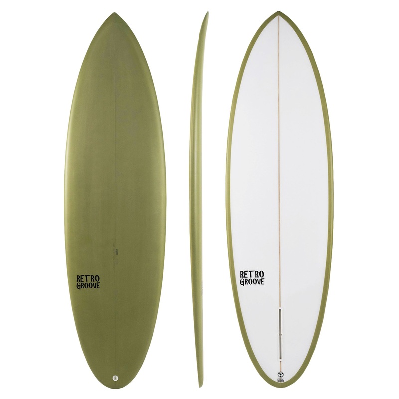 RETRO GROOVE 'DIM SLIM' SURFBOARD