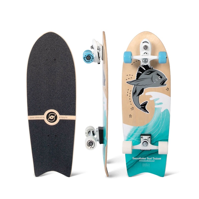 SMOOTHSTAR FLYING FISH THD SURF SKATE 30"