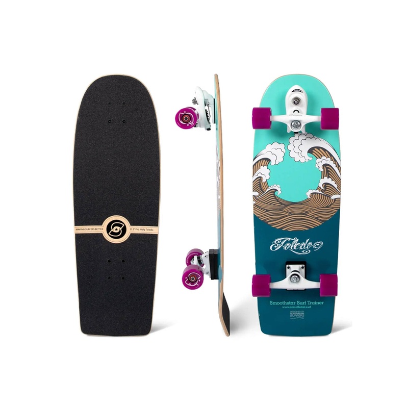 SMOOTHSTAR 'HOLY TOLEDO' THD SURF SKATE 31.5"